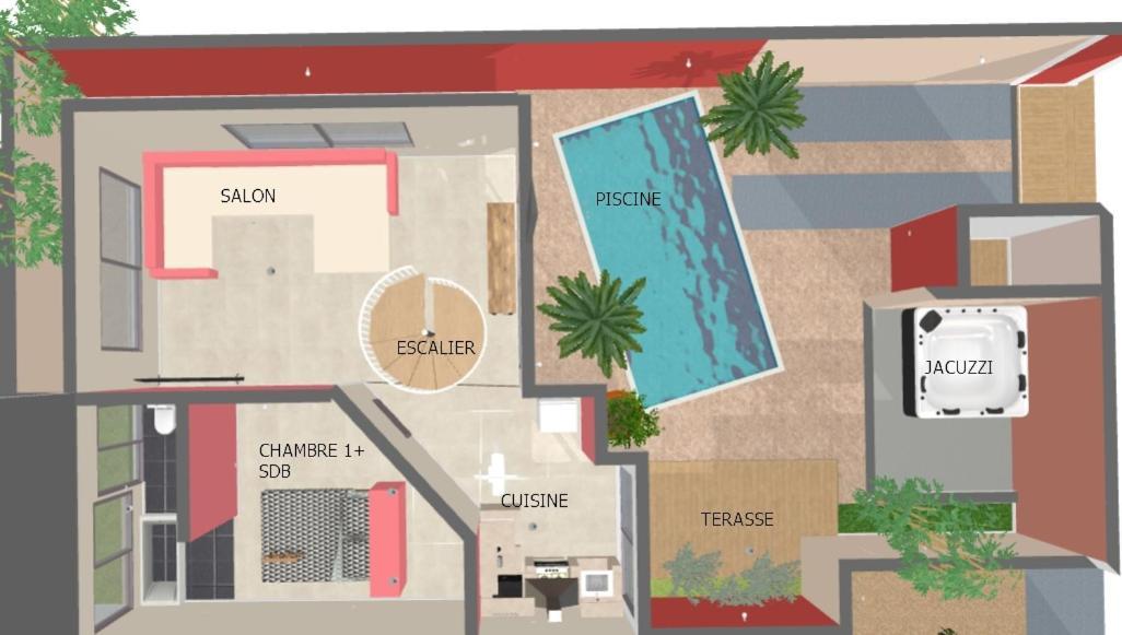 Villa Centre Grand Baie Exterior foto